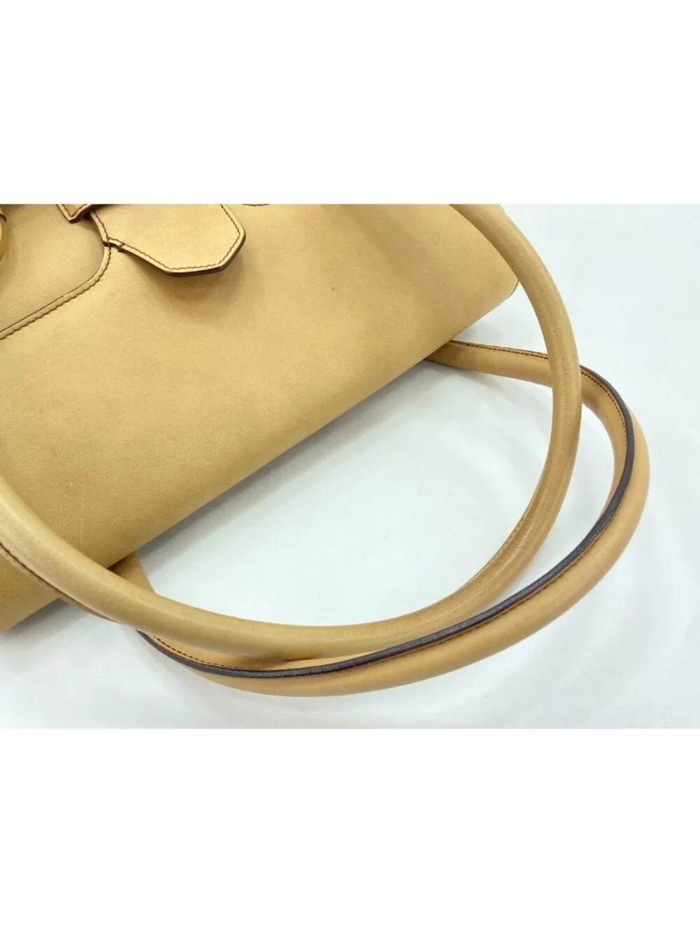 Gucci Handbag Horsebit Beige